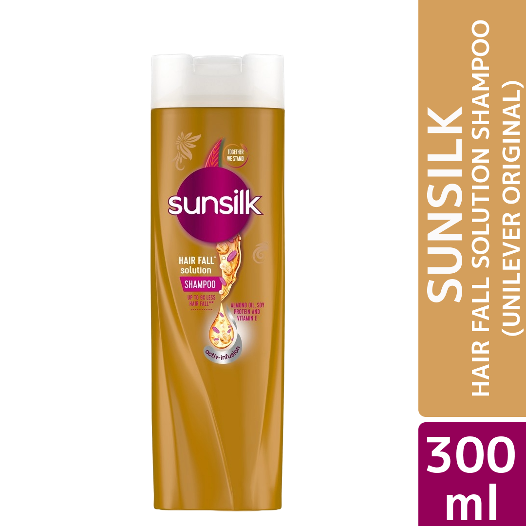 Sunsilk Hair Solution conditioner with Almond Oil,soy Protein & Vitamin E for less hair fall 300ml