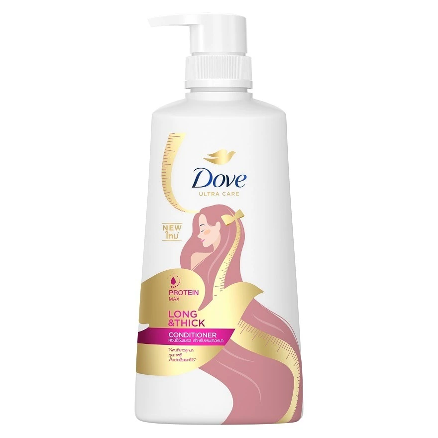 Dove Ultra Care Protein Max Long & Thick Conditioner 410ml