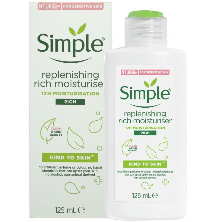 Simple Kind To Skin Replenishing Rich Moisturiser 125 ml