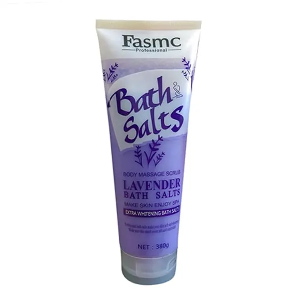 Fasmc Professional Lavender Bath Salts Body Massage scurb 380g