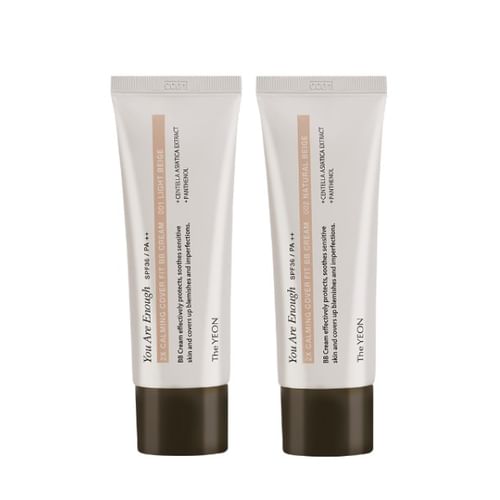 The Yeon 2X Calming Cover Fit BB Cream (SPF36 PA++)- 50ml