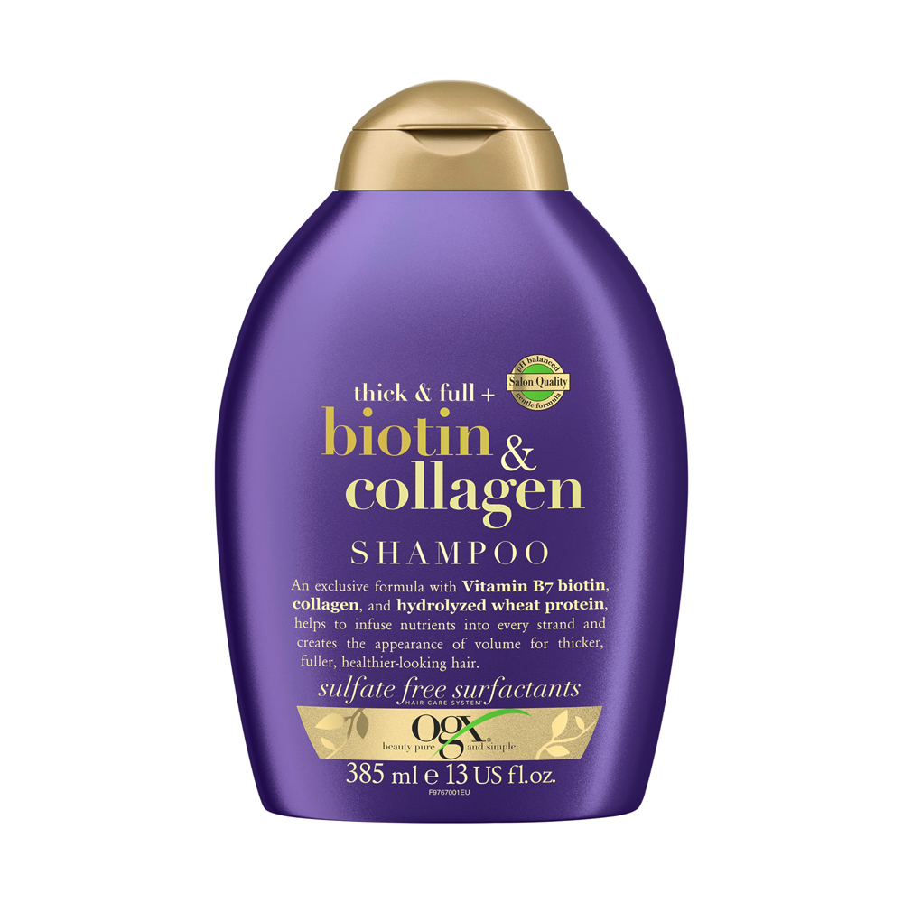 OGX Thick & Full + Biotin & Collagen Shampoo  385ml