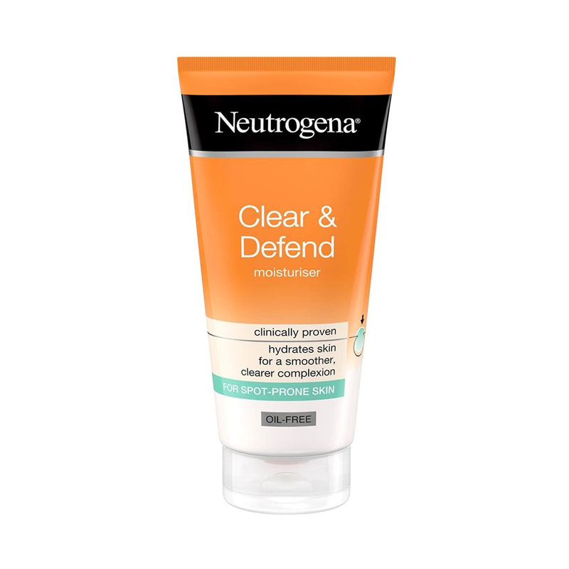 Neutrogena Clear & Defend Oil Free Moisturiser for Spot-Prone Skin  50ml