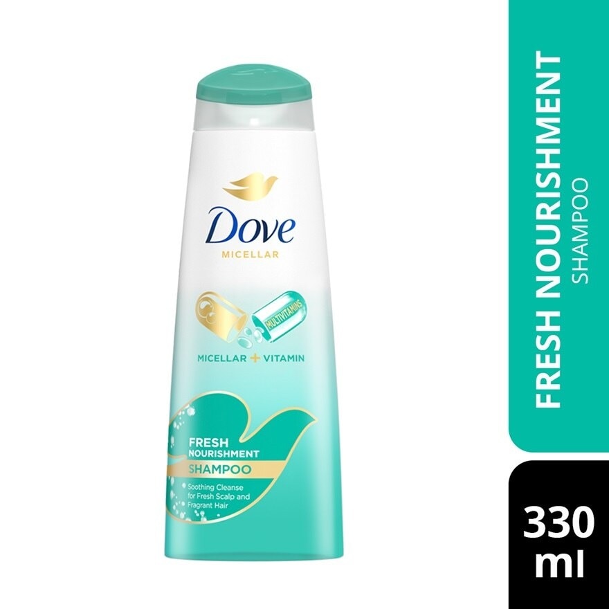 Dove Micellar Fresh Nourishment Shampoo 330ml