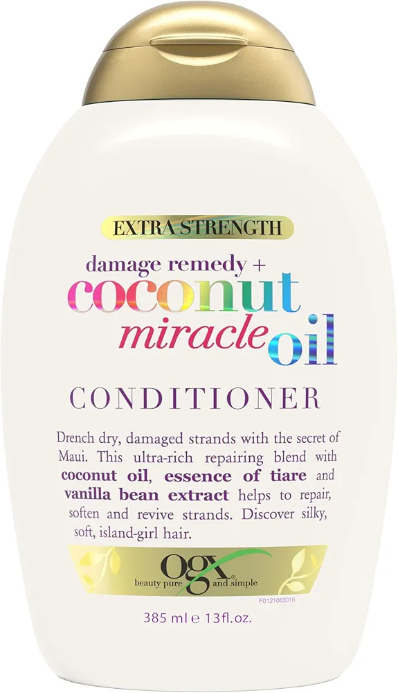 OGX Extra Strength Coconut Miracle Oil Conditioner 385ml