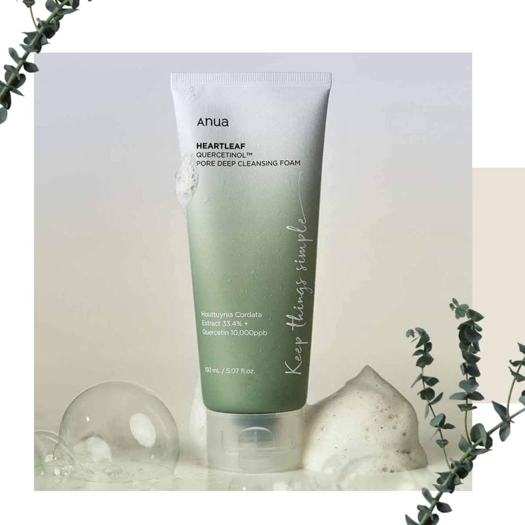 Anua Heartleaf Quercetinol Pore Deep Cleansing Foam 150ml