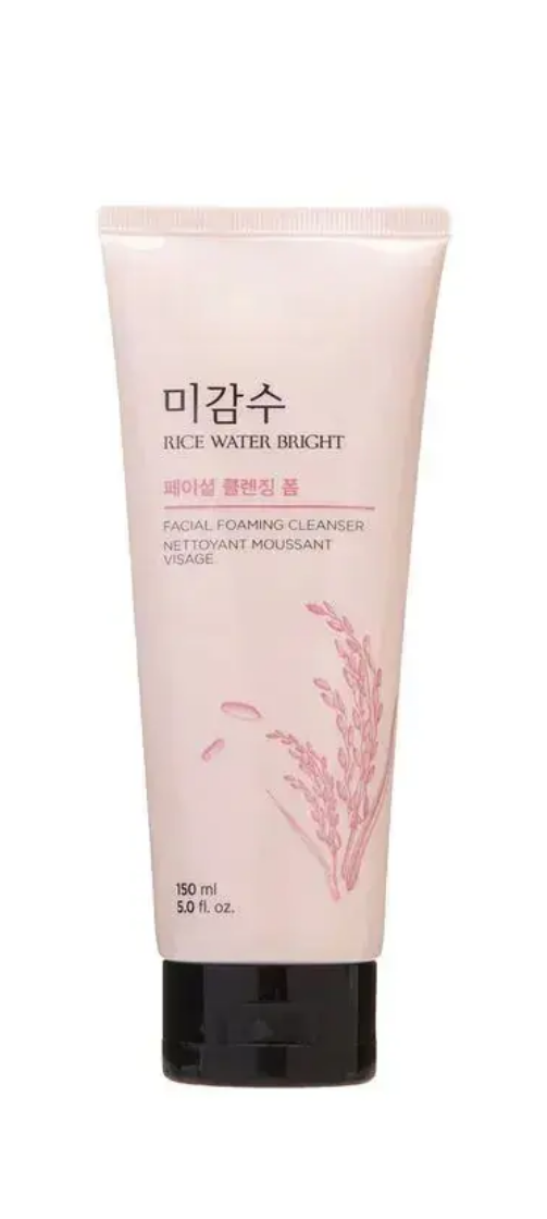 The Face Shop Rice Water Bright Foaming Cleanser Nettoyant Moussant 150ml